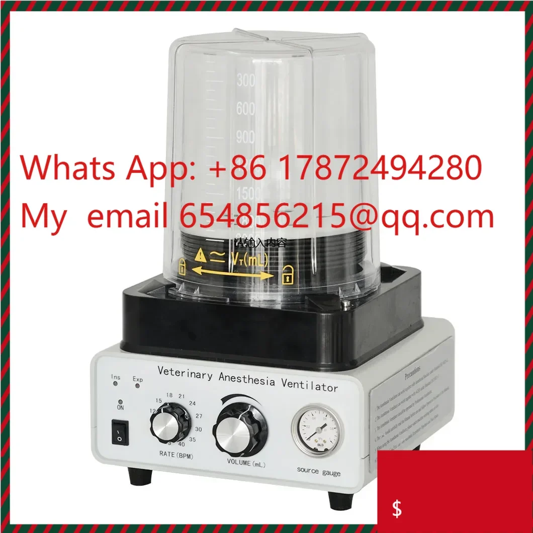 for Animal Hor Clinicapproved Good Price Portable Veterinary anesthesi ventilato