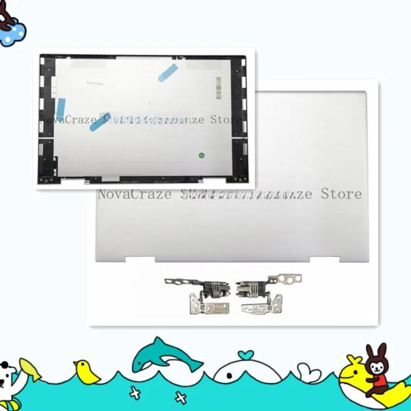 

N09645-001 Новый для ENVY X360 15-EW 15-EY 15-EW0013DX задняя крышка ЖК-дисплея + петли N09645-001
