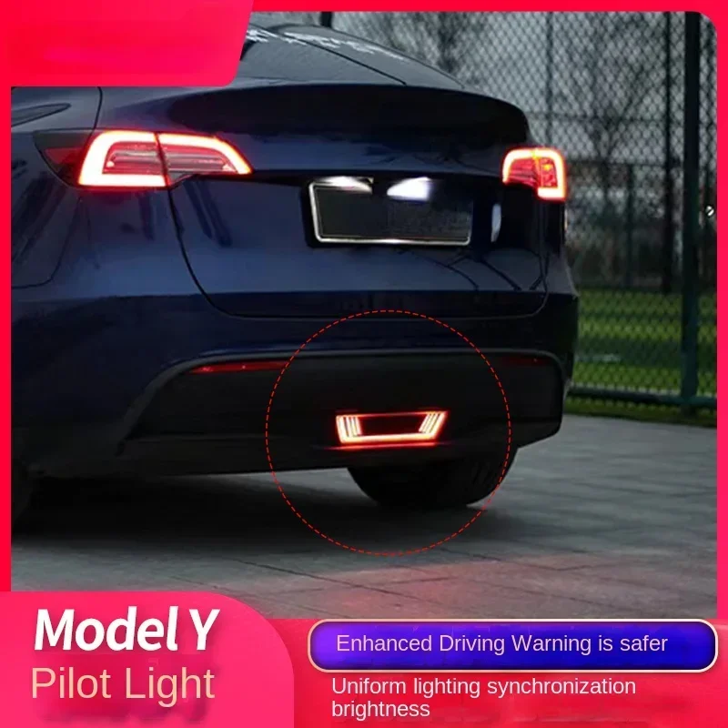 Applicable to Tesla Model Y Pilot Light Modification Steering Taillight Tesla Ambience Light Lossless Installation Accessories