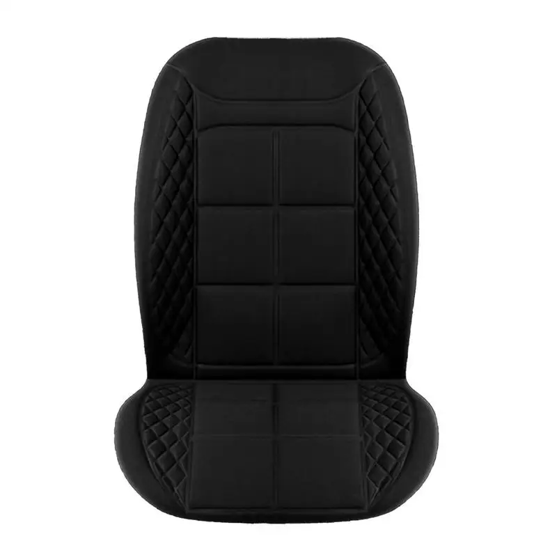 24V/12V Heated Car Seat Cushion Cover Seat Heater Warmer Seat Cover Winter Household Cushion Car Driver Heated Seat Cushion Pad