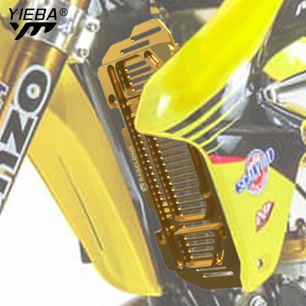 DRZ 400E 400S 400SM 400 RM 125 250 Motorcycle CNC Radiator Guard Cover For Suzuki RM125 RM250 DRZ400 DRZ400E DRZ400S DRZ400SM