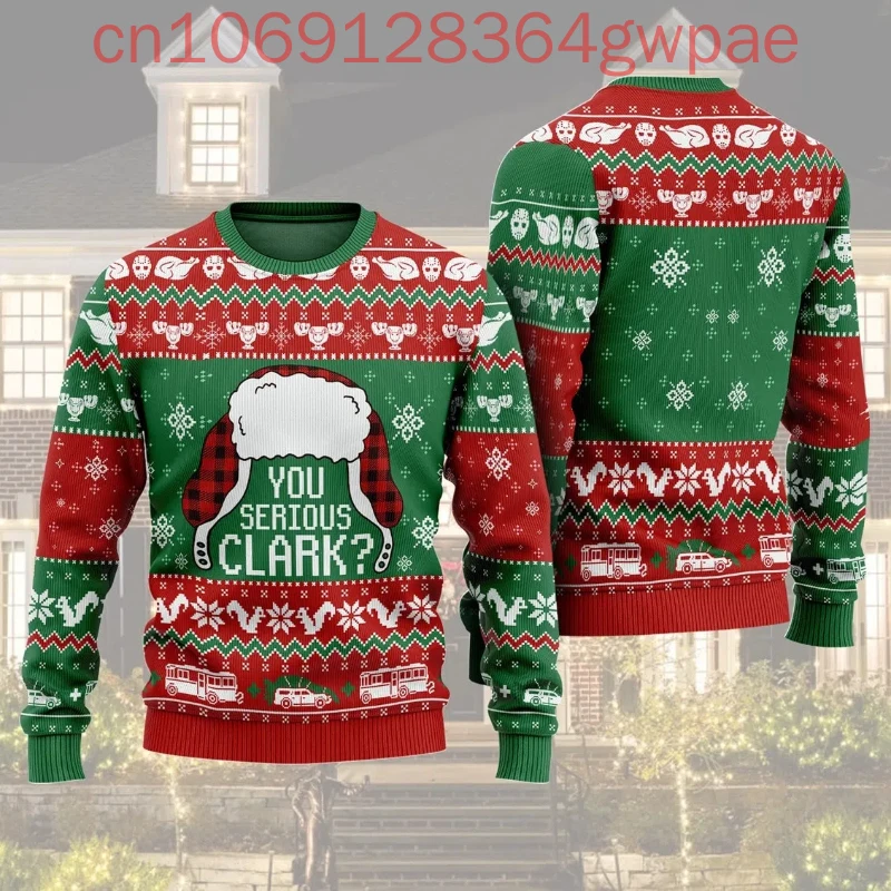 Navidad You Serious Clark hombres suéter nacional Lampoon vacaciones de Navidad Griswold feo suéter de Navidad suéter de vacaciones