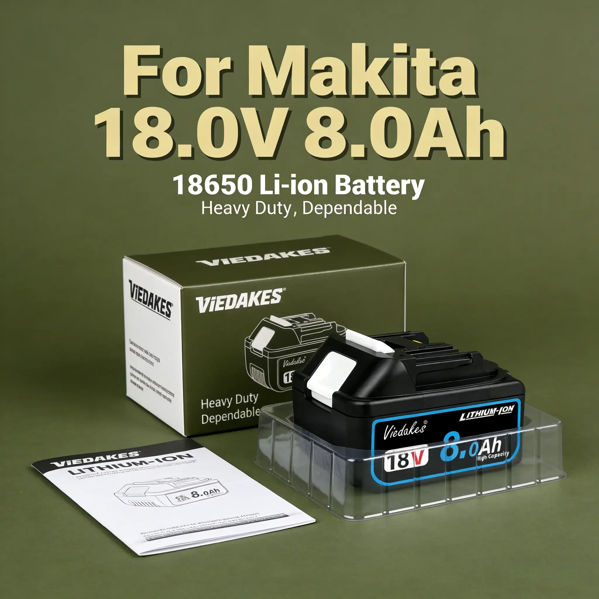 

Bestseller｜bateria for makita 18v｜8-12Ah Fast Charge｜Li-ion Battery｜For Makita 18V Impact Driver Sander Nail Gun Tools