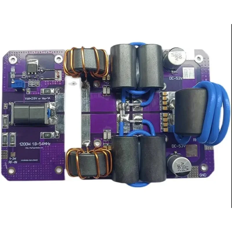 1200W 1.8-54MHz HF Power Amplifier Board Module for Ham Radio Shortwave MRF1K80H BLF188