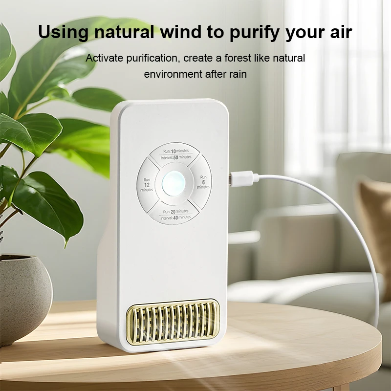 1 Stück, Smart-Home-Luftreiniger, eingebauter Sensor, automatische Abschaltung, wartungsfrei, USB-Steckerbetrieb, hohe Leistung – Detail 16