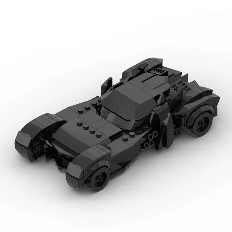 MOC Gotham Knights Batmobile Speed Champions Super Sports Cars Building Blocks Bricks Education Kids Toys Gifts For Boys Girls