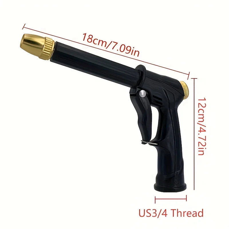 ارتفاع ضغط خرطوم غسيل السيارات 25-100FT توسيع خرطوم حديقة فوهة متعددة الوظائف 3/4 بوصة مرنة انبوب ماء المنزلية ﻿