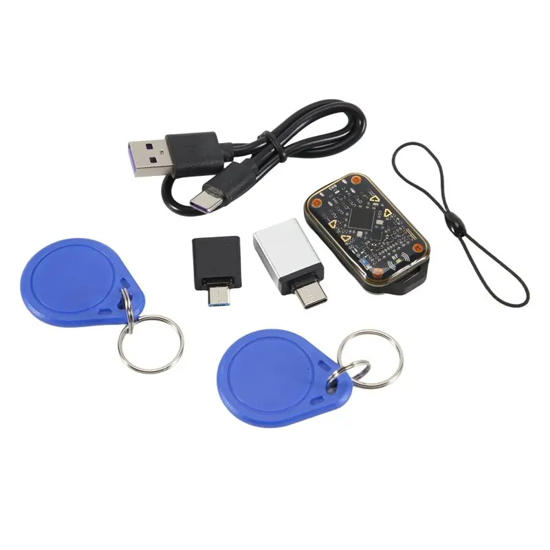 カメレオンウルトラアップグレードスマートカードエミュレータ-2xcuidキーチェーンrfidスマートチップリーダー125k-1356mhzカードデコードデュプリケーター-y41a