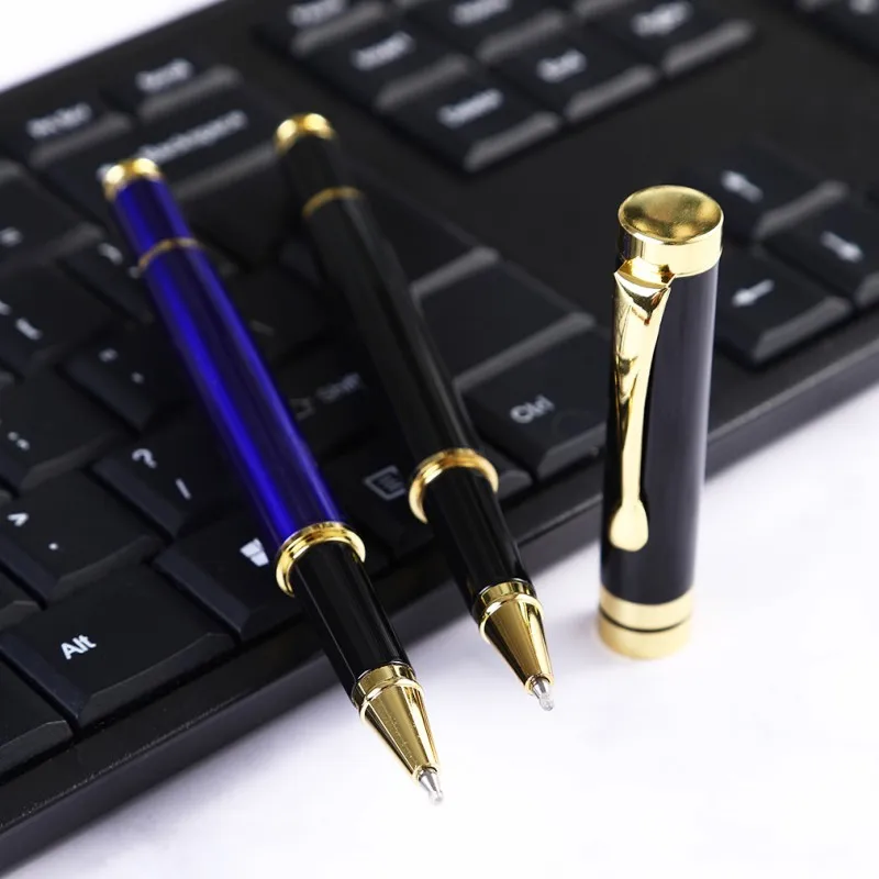 Customized\'s Luxury Brand Roller Ballpoint Pen Metal Office School Supplies Gold Rollerball High Quality Stationery Spinning