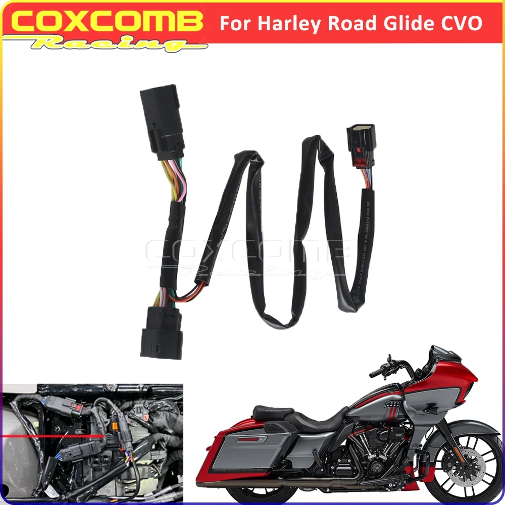 Pack Trunk Harness Motorcycle King Tour Trunk Pack Wires For Harley Road Glide 117 CVO Road Glide FLTRXSE Street Glide 2023-24