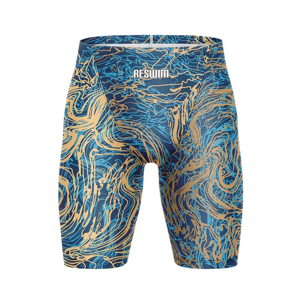 2026 Men's Quick Dry Swimming Trunks Beach Surfing Swimwear Tights Shorts Boys Jammer Swimsuit for Summer Pool Sports 5