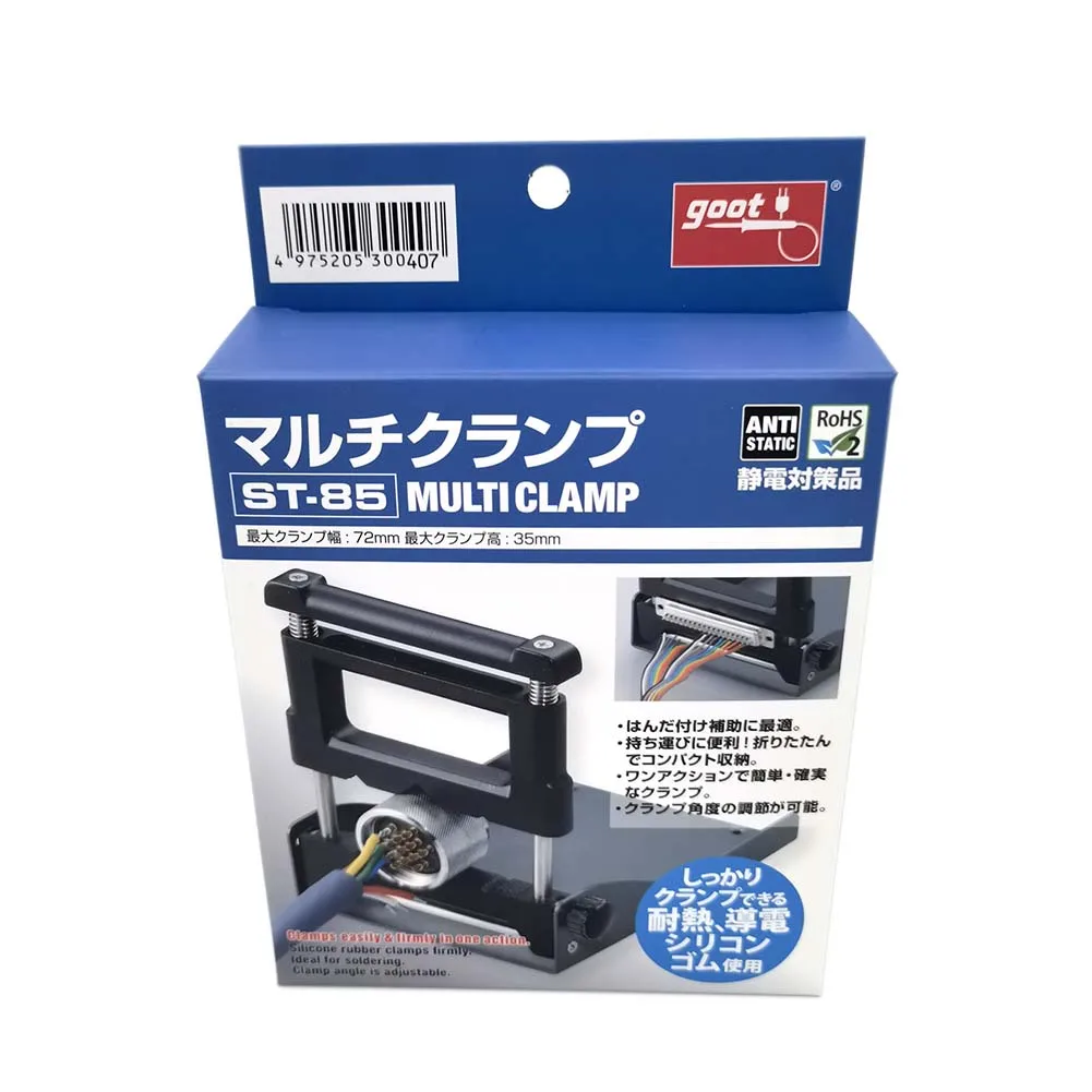 Imagem -04 - Japão Goot St85 Braçadeira Multifuncional com Segurança Resistente ao Calor e Borracha de Silicone Condutor para Artesanato Modelo Projetos Diy