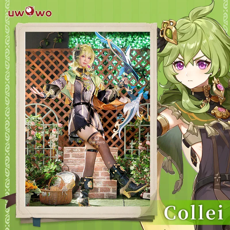 LAST BATCH  Collei Cosplay Genshin Impact Cosplay Collei Costume Girl Sumeru Dendro Avidya Forest Ranger Halloween Costume