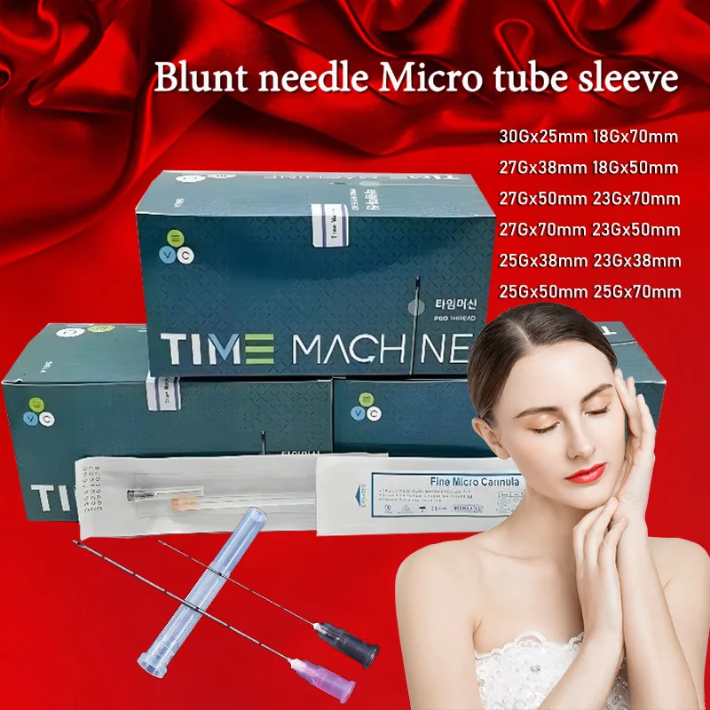 High quality subcutaneous injection needle blunt micro tube sleeve painless scale fast recovery beauty needleTattoo accessories