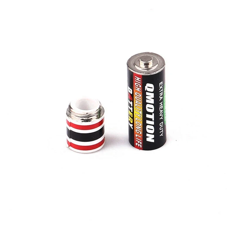 1pc Private Money Box Mini Diversion Safe Creative Storage Box Metal Battery Shape Medicine Box Storage Batteries Shape Pill Box