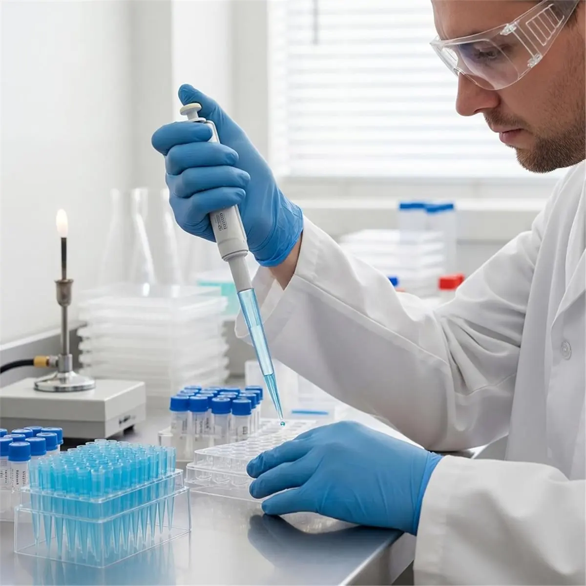 

Power Tool Sets 500 Pcs 1 Ml/ 1000 Ul Pipette Tips Bulk Universal Autoclavable Polypropylene (PP) for Laboratory Scientific