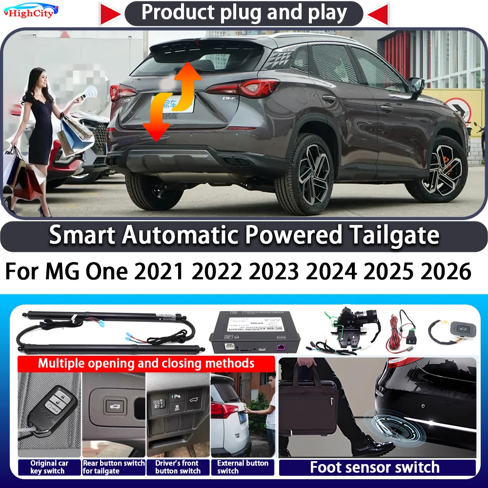 

For MG One 2021 2022 2023 2024 2025 2026 Smart Automatic Powered Tailgate Key Control Trunk Close Kit Electric Power Tailgate