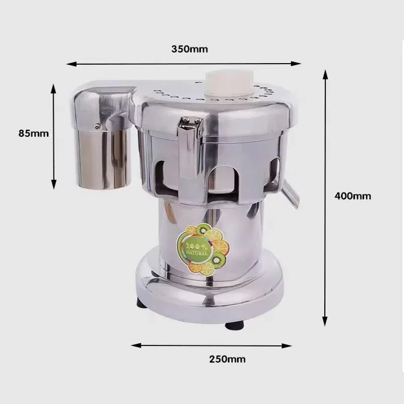 Multifunctional 80-100Kg/Hour Commercial Squeeze Juicer Extractor Slag Juice Separation Fruit Vegetable Machine