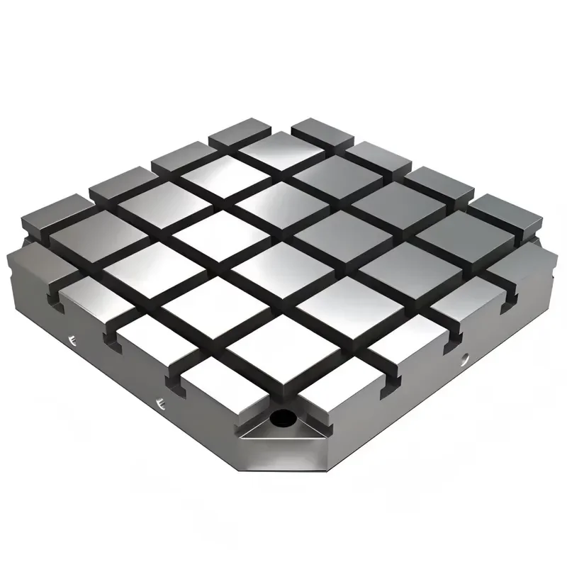 T-Slot Base Plate Bed Subplate Precision Ground Surface for CNC Milling Drilling Boring Operations