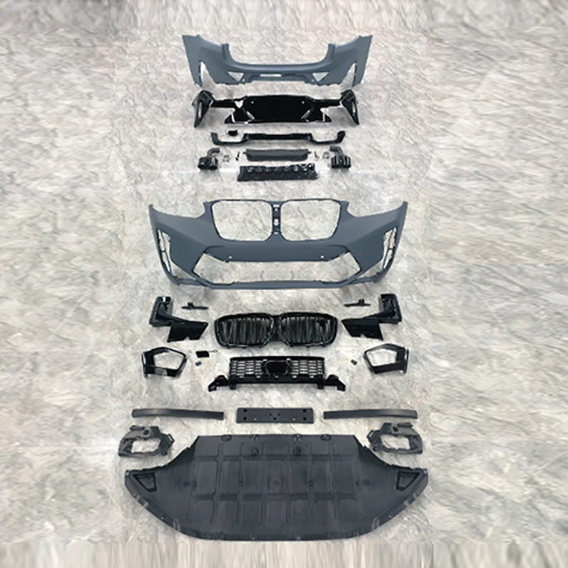 

Auto Modification Conversion Body Kit for X4 G02 2022-2024 Upgrade to F98 LCI X4M Front Rear Bumper Headlight Grille