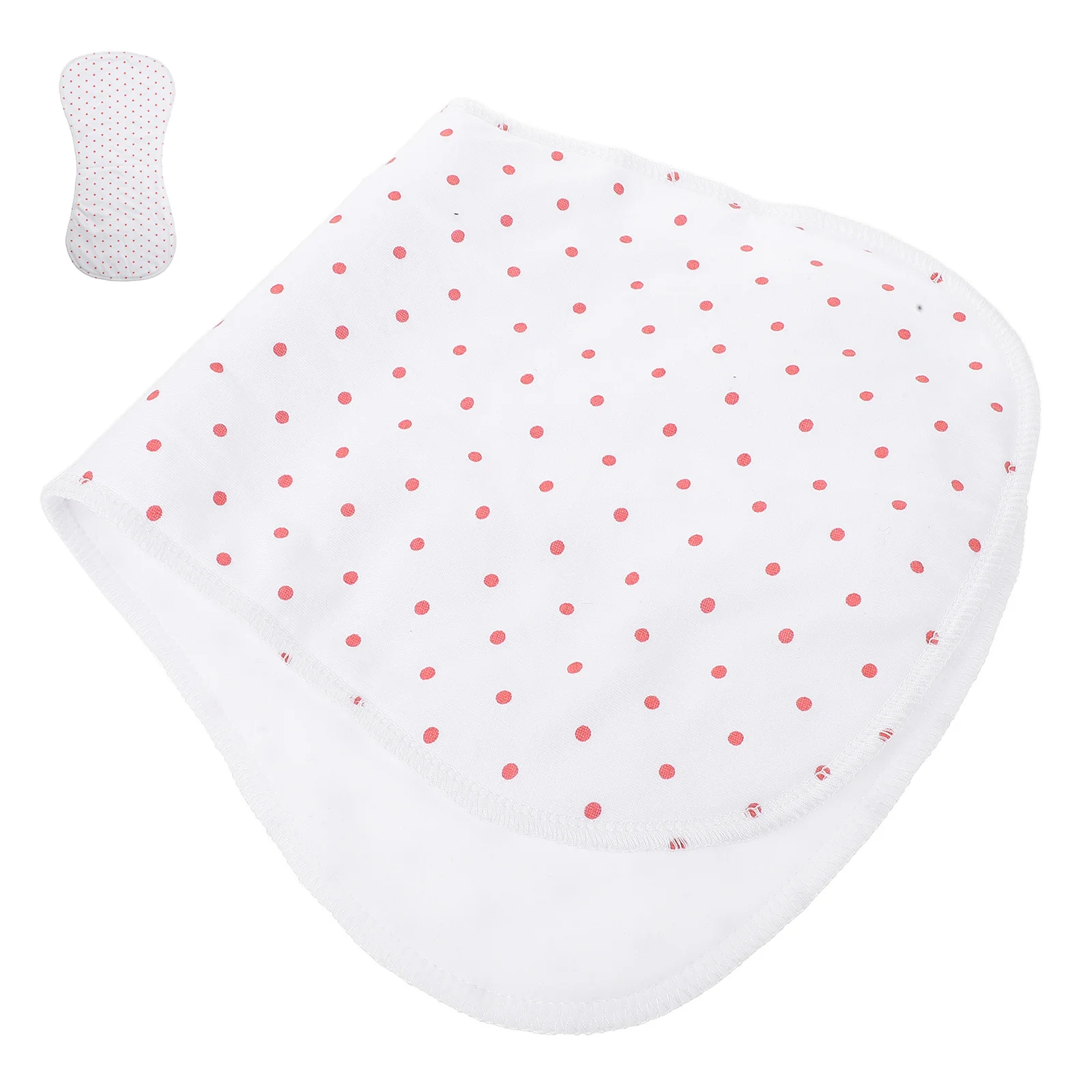 

3 Layer Cotton Burp Cloth Set Baby Spit Up Rags Extra Large Muslin Washcloths for Feeding Drool Protection Boys Girls Neutral