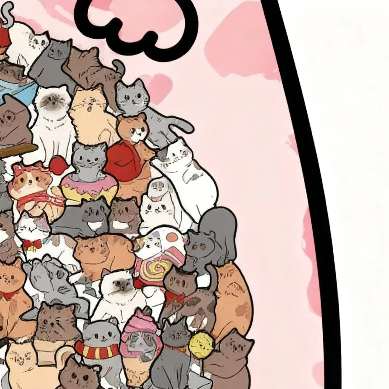 Puzzle di gatti in legno Decorazione da parete a forma di gatto carino Puzzle di animali in legno per donne Bambini Bambini Figlio Figlia Adolescenti