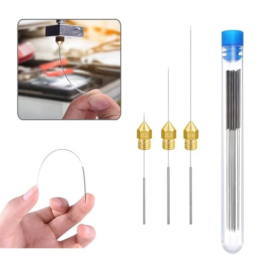 Car Windscreen Jet Nozzle Washer Tool Stainless Steel Wiper Nozzle Cleaning Kit For 3D Printer Jets Gas Stoves Shower Head