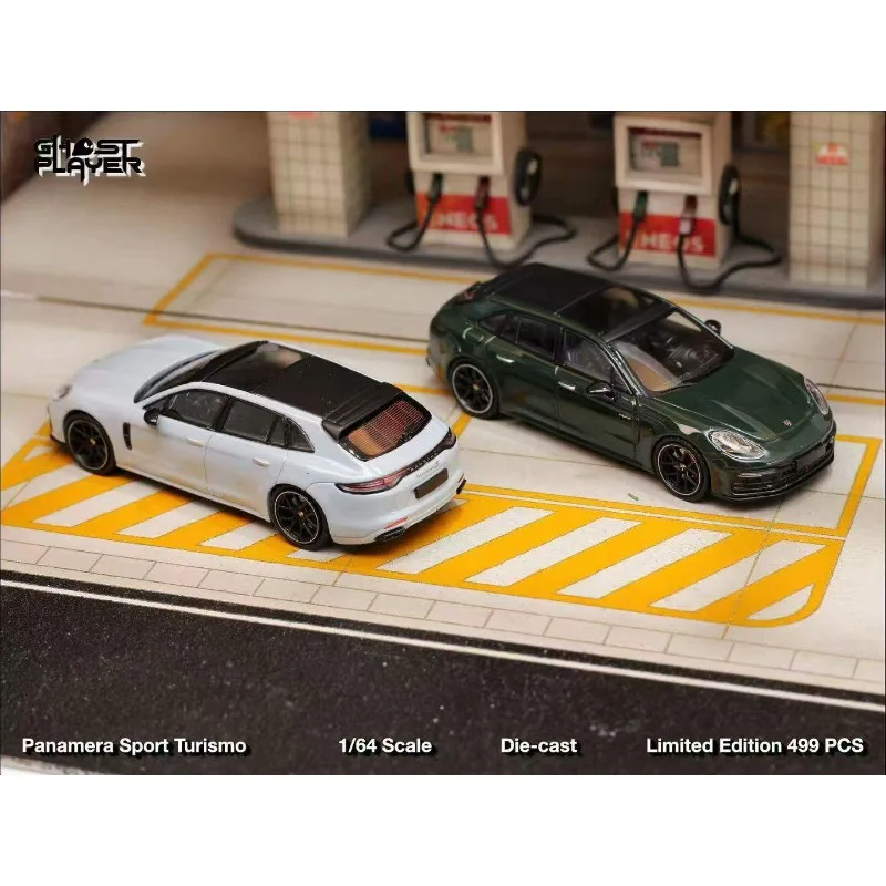 Diecast Ghost Player 1:64 Scale Porsche 2nd Generation 971 Alloy Car Model