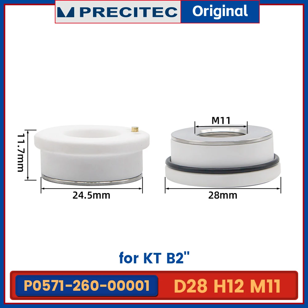 Precitec Laser Keramikdüsenhalter D28 M11 D31 M11 D17.1 M6 für Precitec Procutter Thunder Lightcutter Schneidkopf – Detail 9