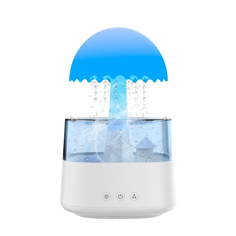 

Raindrop aromatherapy machine colorful night light ultrasonic essential oil aromatherapy remote control humidifier atomizer