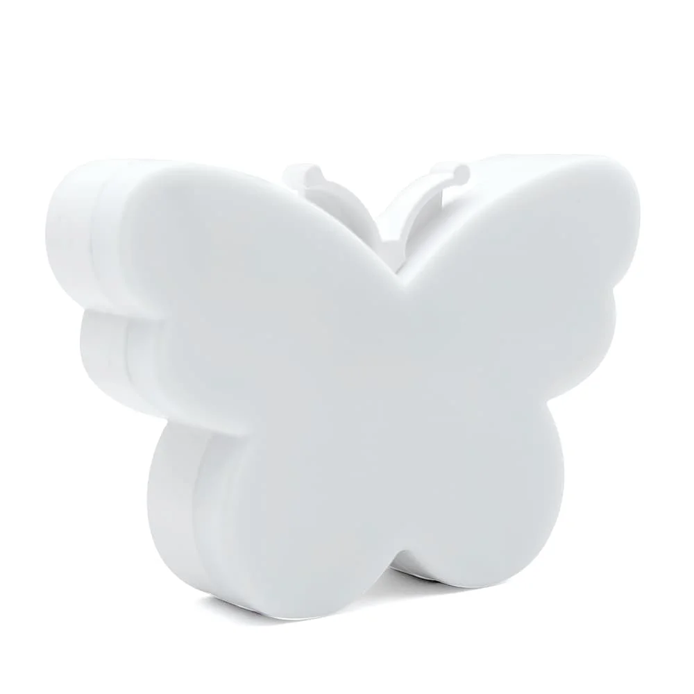 Veilleuses LED en forme de papillon avec capteur de lumière, prise marche/arrêt automatique pour chambre d'enfants, escalier, couloir, lampe de nuit