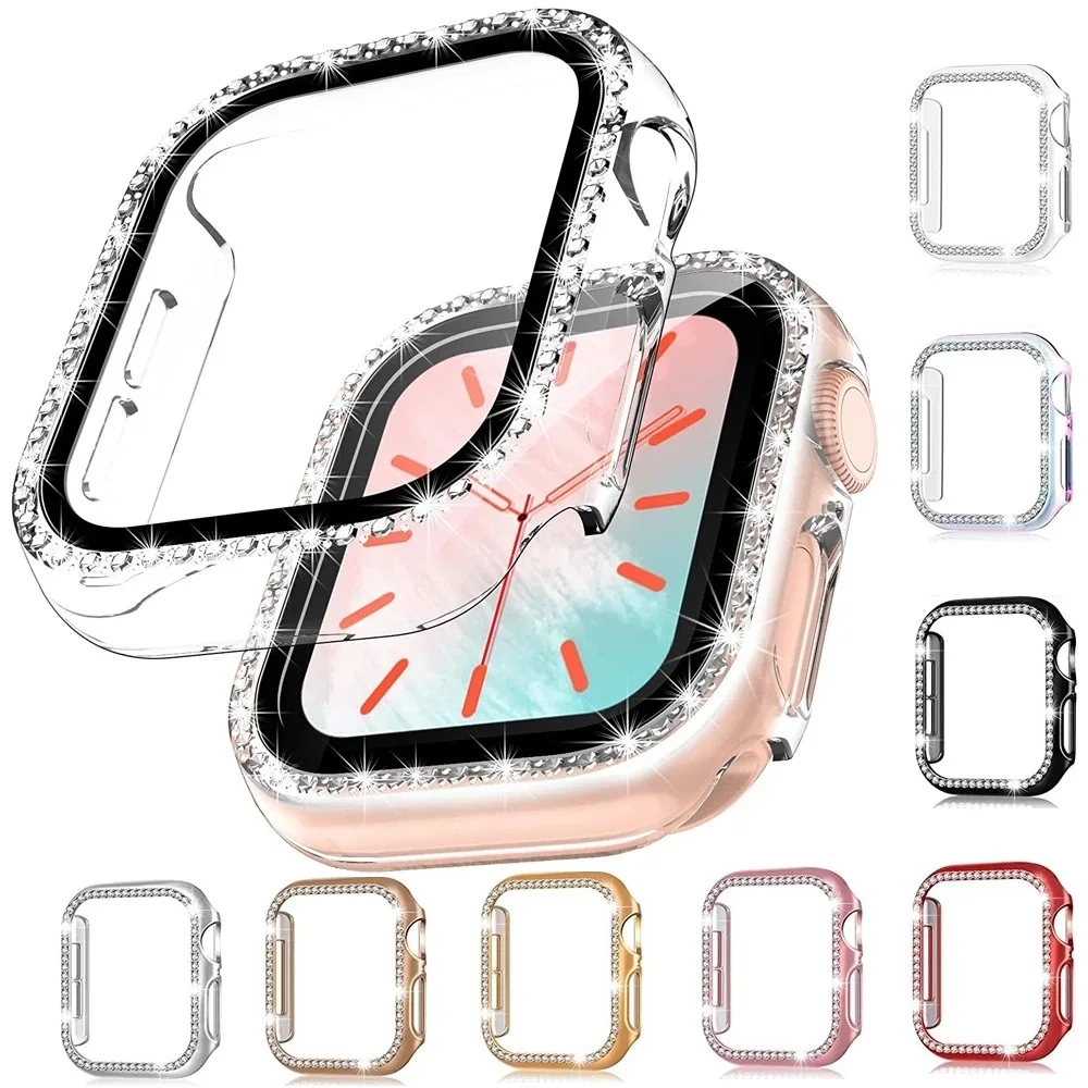 Фонарь, защитный чехол для Apple Watch, крышка серии 7 SE, 65432, 38 мм, 42 мм, для Iwatch 40 мм, 44 мм, фонарь