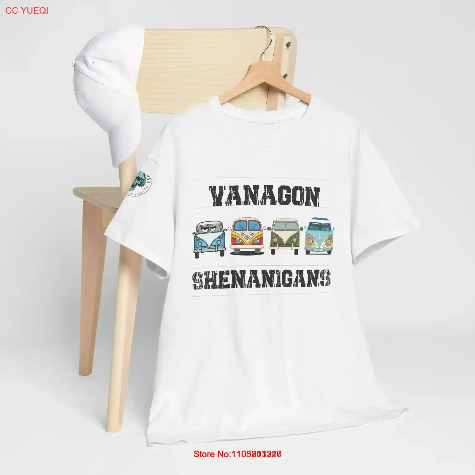 

Vintage Classic Cars Heavy Cotton T Shirt Vanagon Shenanigans S 5XL Washed Soft designer clothes fashion Versatile vintage