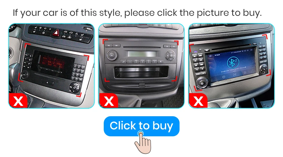 Junsun 8 Core Wireless CarPlay Android Auto Auto Radio Für Mercedes Benz Vito 2 W639 Viano 2 2003-2015 4G WiFi GPS Navigation – Detail 3