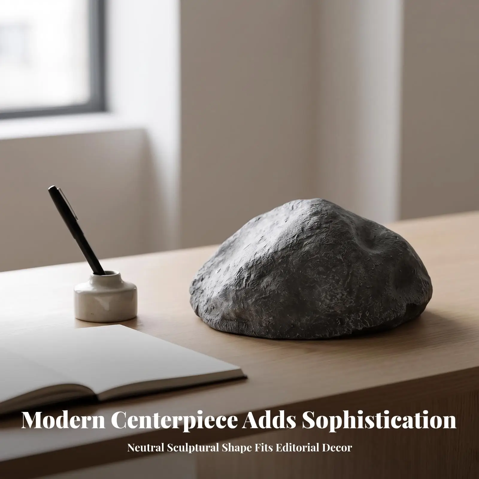 Fiberglass Artificial Landscape Rock Decorative Stones for Studio Prop Styling and Indoor Nature Themed Scene Creation