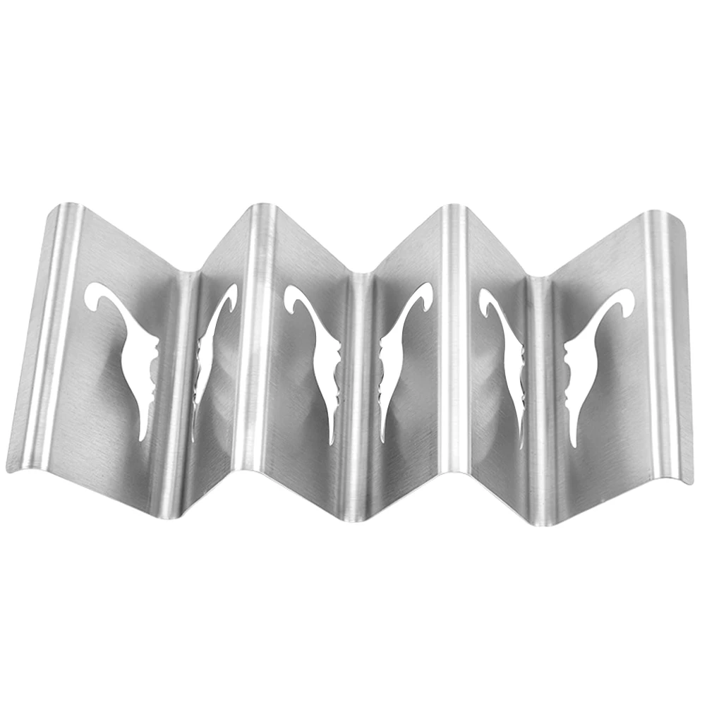 

Stainless Steel Tortilla Support Holder Metal Serving Rack Kitchen Supplies Baking Food Burrito Pancake