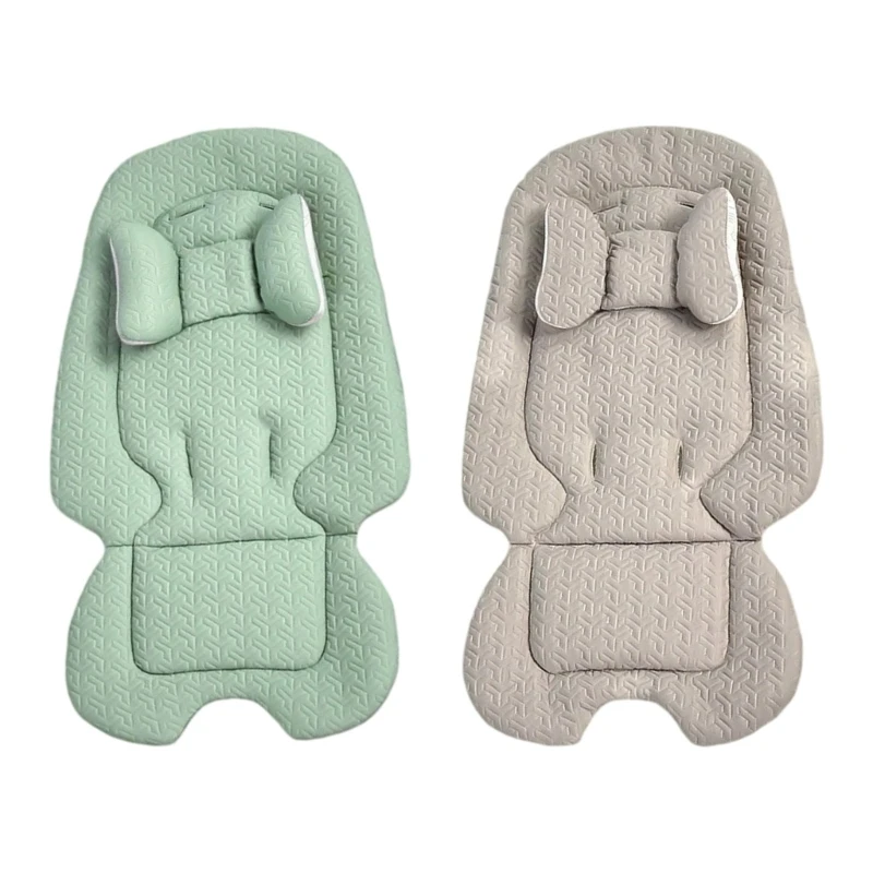 

J15U Ergonomic Pushchair Feature Detachable Pillow Breathable Cotton Fabric for Pram Carts Chairs