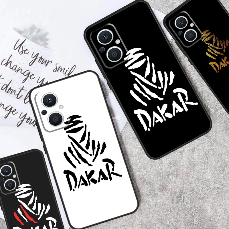 Rally Dakar Logo Case For OPPO Reno 10 Pro 4Z 5Z 4 5 6 7 8 Lite 8T OPPO Find X5 X6 Pro X3 X2 Neo Lite Cover