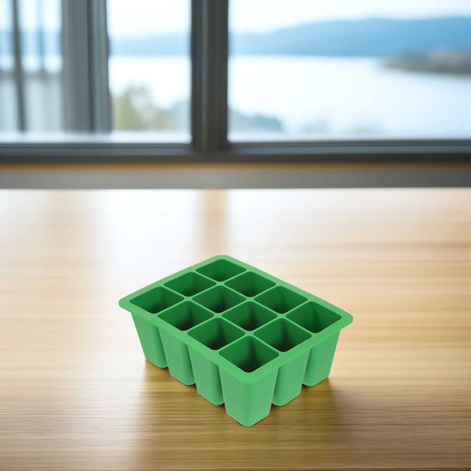 

2Pcs Smooth Surface Germination Tray for Seedlings Eco-Friendly Plant Growing Containers