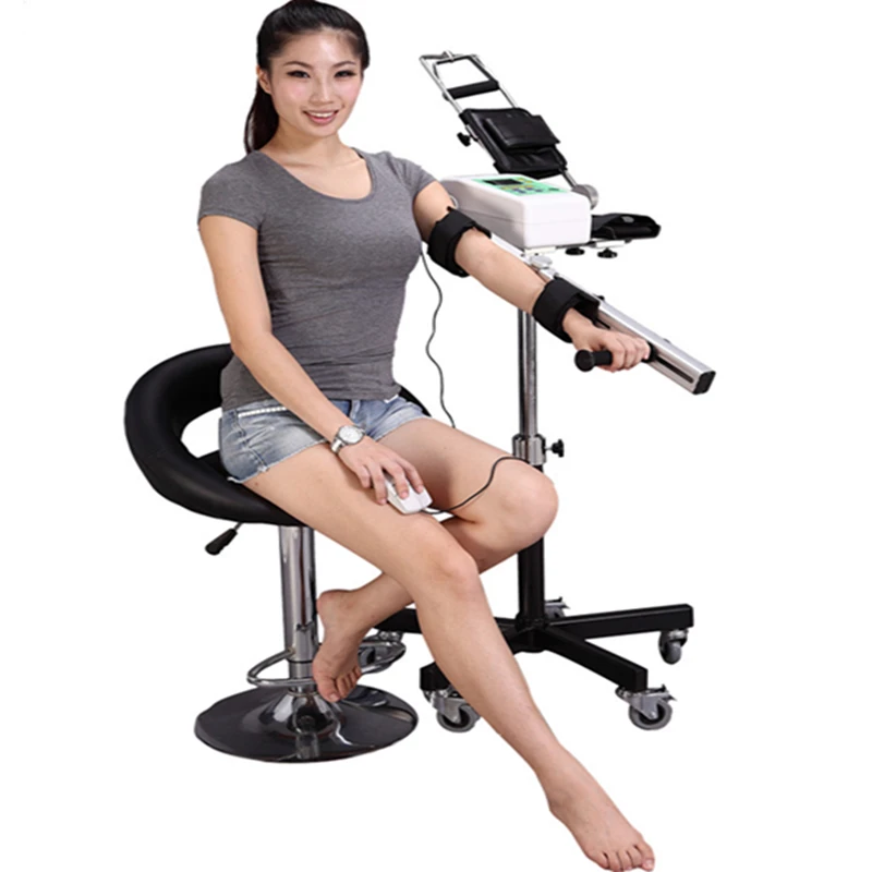 

Medical electric upper limb joint rehabilitation device postoperative training shoulder and elbow dual-purpose bending