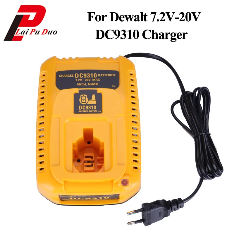 

For Dewalt DC9310 Battery Charger 7.2V-20V Ni-CD & Ni-MH Battery DW9057 DC9071 DC9091 DC9096 Batteia Charger