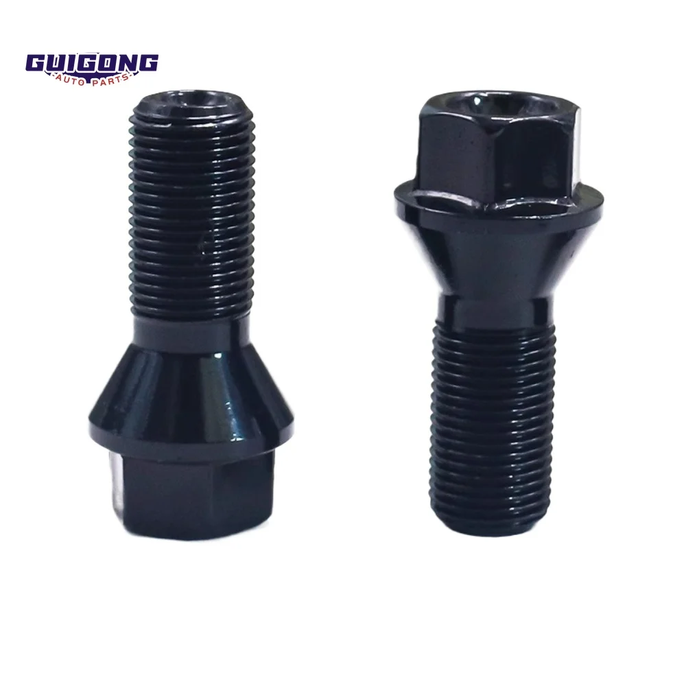 GUIGONG 1pcs Tire Screw for BMW 1/2/3/4/5/7 Series, Mini, X1, X3, X5, X6 Wheel Hub Bolt Car Accessories