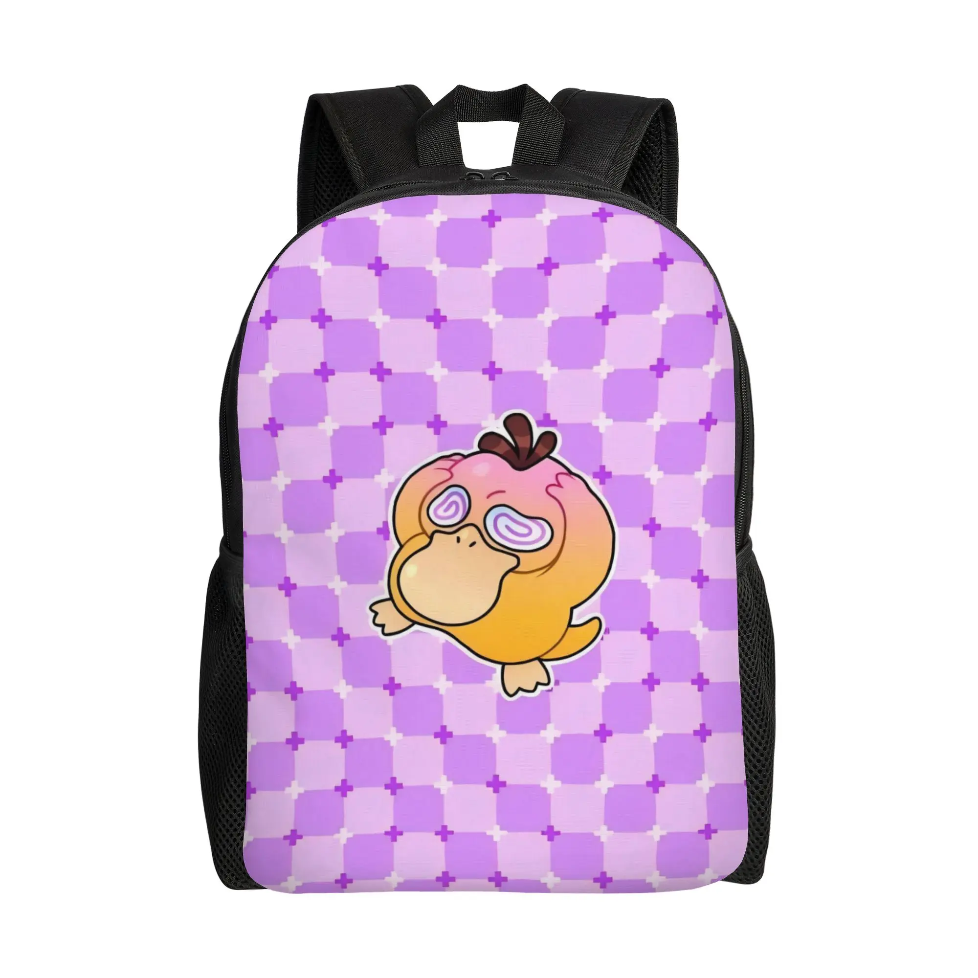 

Back to school season Psyduck Rucksack Pokemon Couple Lightweight Backpack