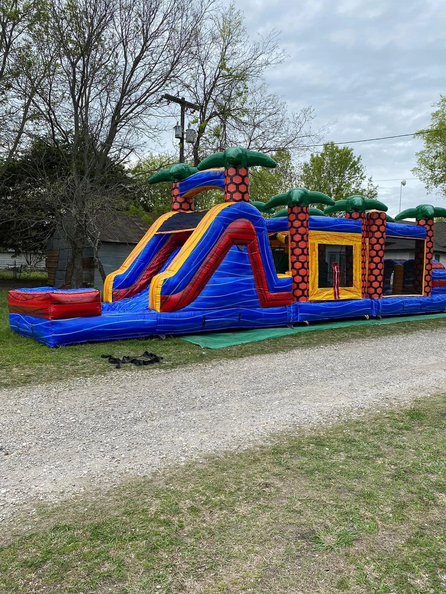 Inflatable Obstacle Playground Inflatable Jumping Castle Obstacle for Sale Inflatable Trampoline With Slide And Obstacles