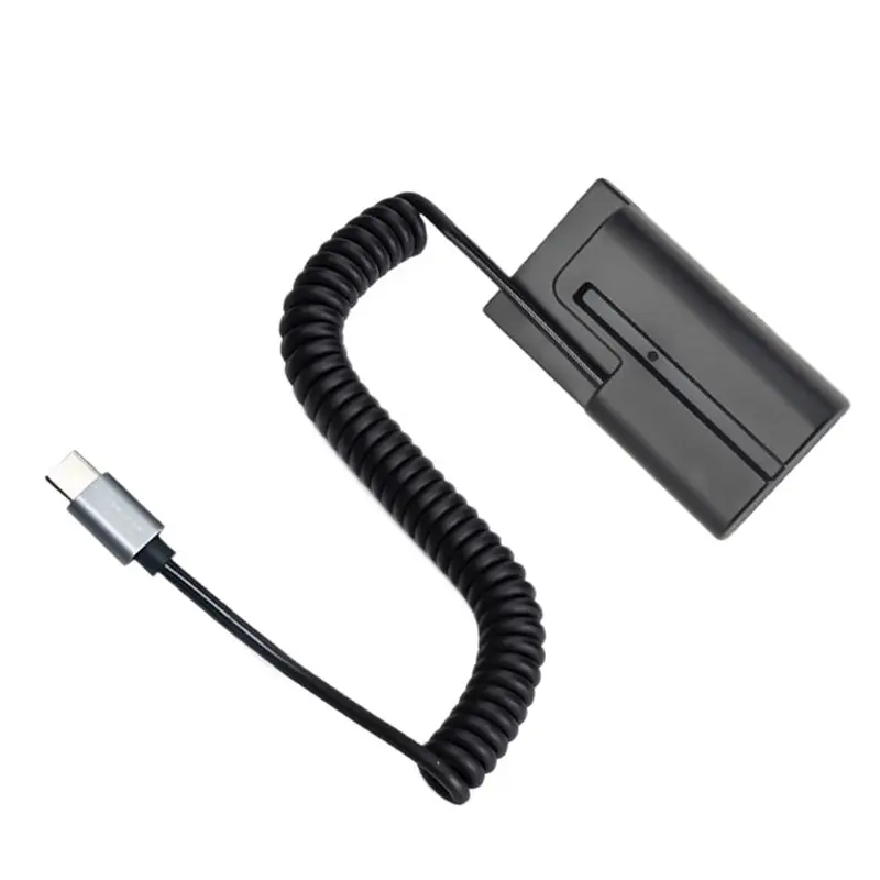 M51K-For Sony PD30W To NP-F Dummy Battery Extendable Cable For NP-F960/750/770/970 Power Camera Field Monitor