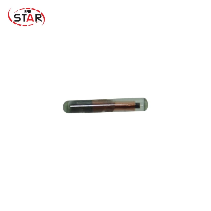 10pcs/lot Smallest rfid microchips 1.25*7mm FDX-B ISO11784/5 134.2KHz RFID microchip transponder EM4305 chip for small animals