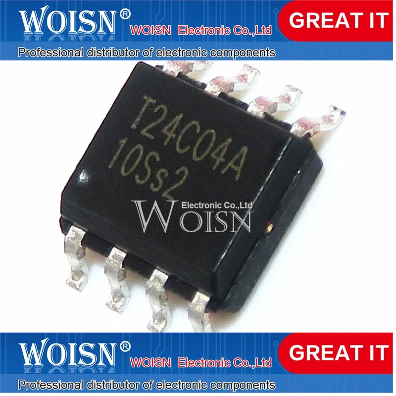 1-5-10pcs AT24C04 24C04 Memory/Serial Price discounts Spot supply