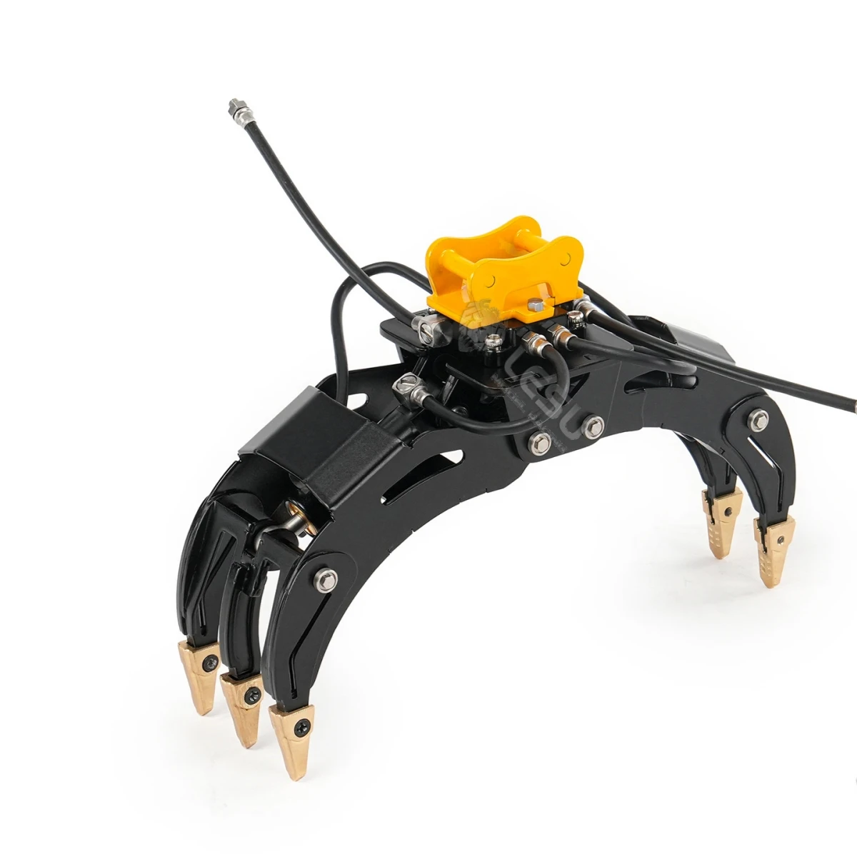LESU AT-C0077 1/14 Scale Hydraulic Simulation Wood Log Grapple Clamp for PC30 RC Excavator Model