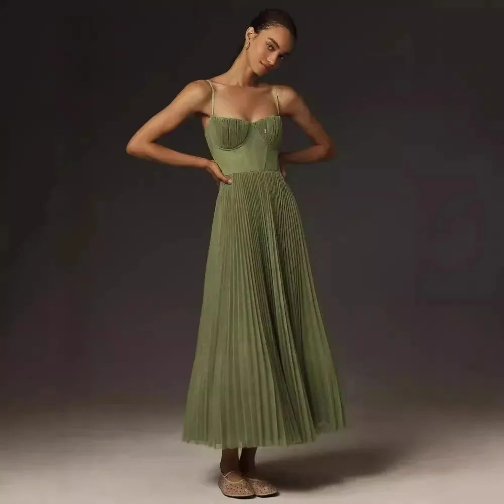 Vestido de noche Sexy, recién llegado, espalda abierta, largo, sin mangas, escote en V profundo, vestido adelgazante, suaviza tu silueta, vestido de dama de honor para mujer