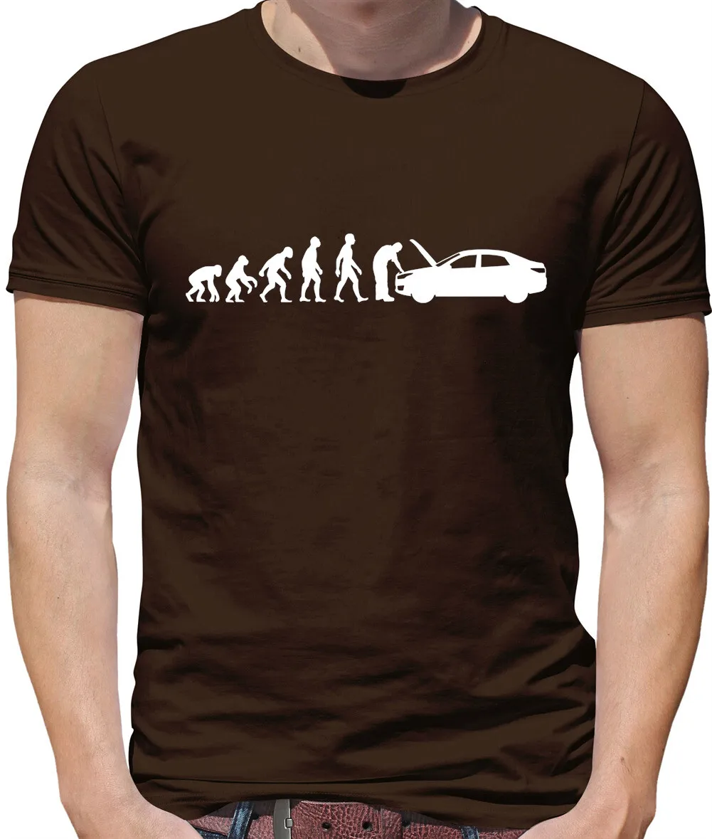 Evolution Of Man Car Mechanic - T-shirt pour hommes - Mechanics Cars Tools